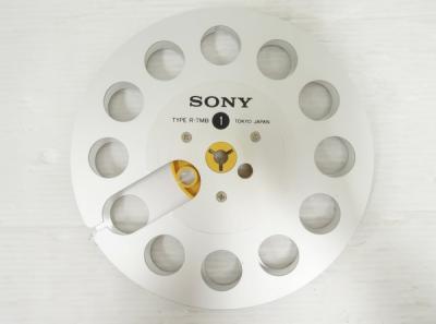 SONY 空リール METEL REEL R-7MB シルバー オープンリール 箱付き 音響