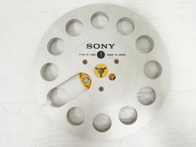 SONY 空リール METEL REEL R-7MB シルバー オープンリール 箱付き 音響