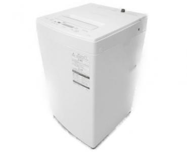 TOSHIBA AW-45M5 (W) 洗濯機 18年製 4.5kg 家電 ホワイト系 大型