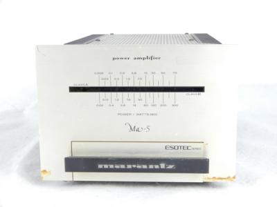 Marantz MA-5 モノラルパワーアンプ オーディオ アンプ プリメインアンプ