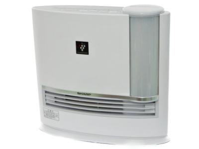 シャープ 加湿セラミックファンヒーター プラズマクラスター搭載 ホワイト HX-E120-W
