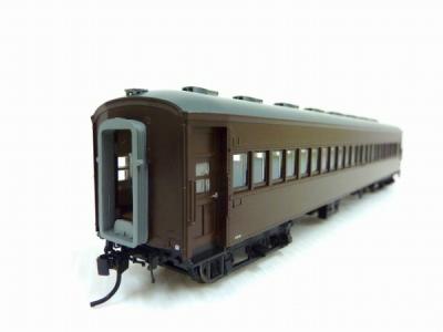 天賞堂 57003 スハ32系 客車 丸屋根車 ぶどう色 2号 原型扉 SG HOゲージ 鉄道模型