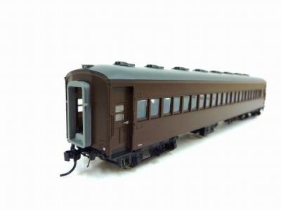 天賞堂 57003 スハ32系 客車 丸屋根車 ぶどう色 2号 原型扉 SG HOゲージ 鉄道模型