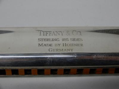 ティファニー Tiffany&Co SV925 ウッド ハーモニカ シルバー 楽器