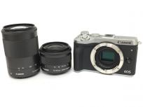 Canon キヤノン ミラーレス一眼 EOS M6 ダブル ズーム キット シルバー