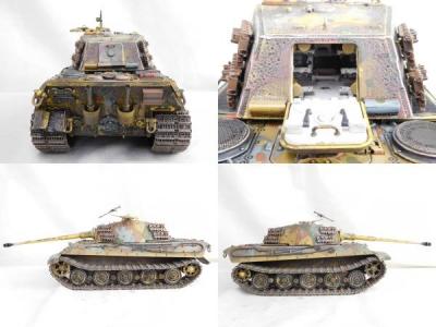 UNIMAX キングタイガー 1/16 戦車 木箱入り 軍用車両 直(戦車