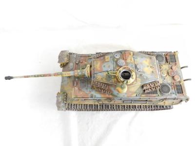 UNIMAX キングタイガー 1/16 戦車 木箱入り 軍用車両 直(戦車
