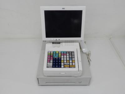 東芝TEC QT-100 ShopWorksPro 美品 ドロア•背面カバー欠品 中古ポスレジ販売ドットコム】東芝テック 東芝TEC QT-100 飲食店