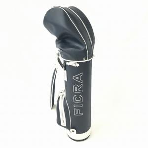 FIDRA クラシック タイプ キャディ バッグ 黒 ゴルフ 用品 フィドラ