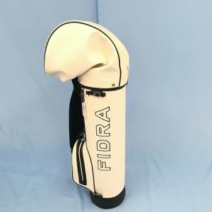FIDRA クラシック タイプ キャディ バッグ 白 ゴルフ 用品 フィドラ