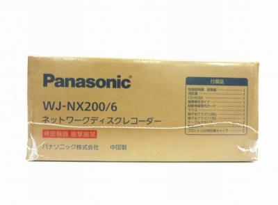 Panasonic WJ-NX200/6 ネットワークディスクレコーダー 6TB パナソニック H.265カメラ対応 防犯カメラ