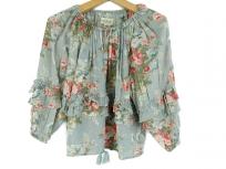 DENIM & SUPPLY RALPH LAUREN デニム&サプライ ラルフローレン 花柄 トップス 水色 レディース XS/TP