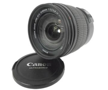 キャノン Canon ZOOM EF-S 15-85mm F 3.5-5.6 IS USM カメラ レンズ 光学 機器