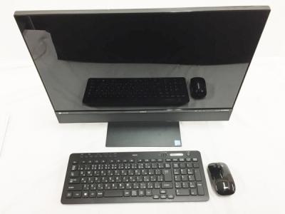 NEC LAVIE Desk All-in-one DA770/FAB PC-DA770FAB 23.8型 Core i7 6500U 2.50GHz 8GB HDD3TB Win10 Home 64bit ファインブラック 一体型 PC