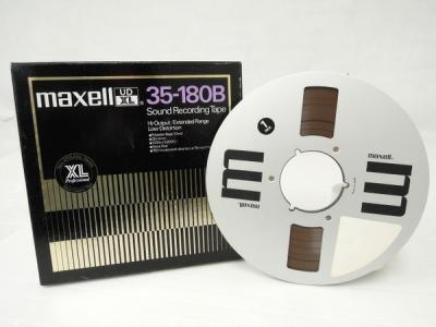 maxell マクセル XL 35-180B メタルオープンリールテープ