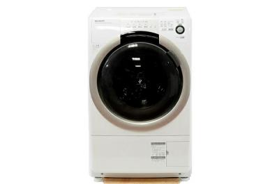 SHARP シャープ ES-S70-WL ドラム式洗濯乾燥機 7kg 左開き ホワイト系