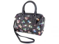 コーチ COACH コーチ ワイルドフラワー プリントコートキャンバス ベネット ミニ サッチェル F37491 PVC 花柄