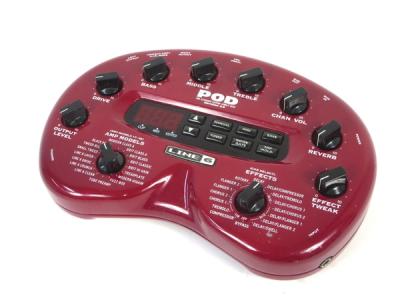 LINE6 POD Version2.0 ギター マルチエフェクター 楽器 ギター周辺機器(アンプ・エフェクター・パーツ) ギターアンプ アンプシミュレーター