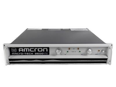 AMCRON MACRO-TECH 3600 VZ パワーアンプ オーディオ