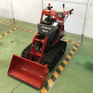 日立建機 ML20-2 歩行型 ミニローダー 除雪にも使えます 除雪機