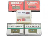 NAGAOKA 120-75 N-60C 120-50 N260C 120-50 レコード交換針 5点セット