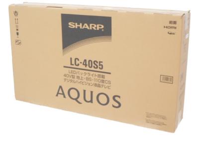 SHARP 40型 液晶テレビ AQUOS LC-40S5