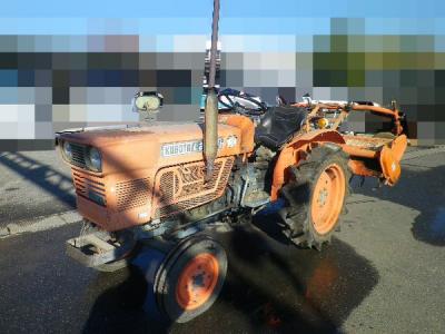 岐阜県発 クボタ L2201 739h トラクター RCA1800TMK ロータリー アタッチメント 22馬力 2WD ディーゼル 直