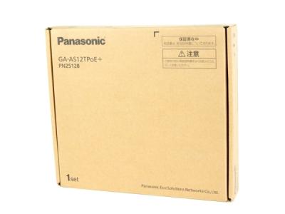 Panasonic GA-AS12TPoE+ PN25128 スイッチングハブ