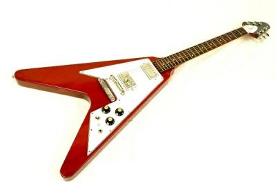 Greco MINI Flying V フライングV  赤　グレコ　アンプ内蔵 Greco MINI FV アンプ内蔵 ミニギター フライングV グレコ
