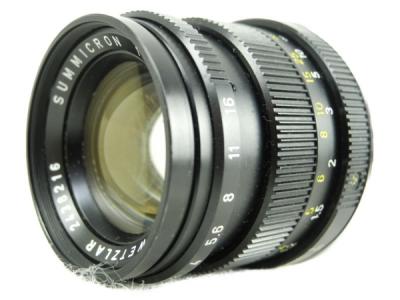 Leica SUMMICRON 1:2/50 ブラック ライカ カメラ レンズ