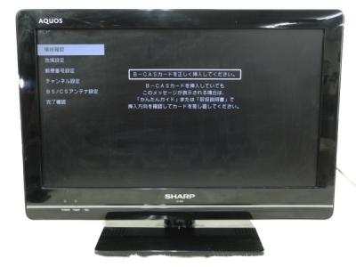 SHARP シャープ AQUOS アクオス LC-19K5 B 液晶テレビ 19V型 ブラック