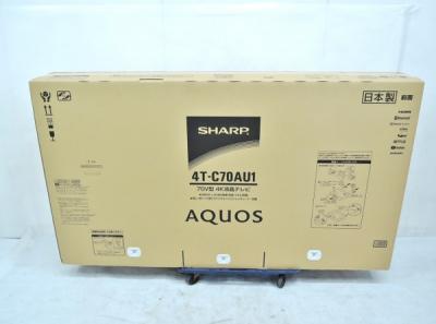 SHARP AQUOS 4T-C70AU1 4K対応 70インチ 液晶テレビ 2018年製 楽 大型