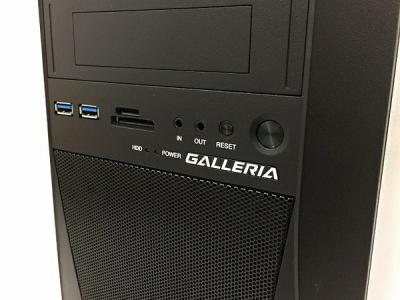 ドスパラ GALLERIA ZV(KT01/Z370)(デスクトップパソコン)の新品