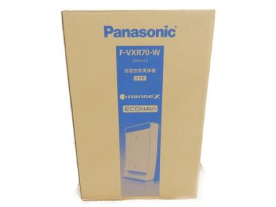 Panasonic パナソニック F-VXR70-W 加湿 空気 清浄機 ナノイーX エコナビ ホワイト 家電