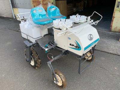 2条植 クボタ 玉ねぎ移植機 KP-2Ts 乗用（たまねぎ移植機［2条