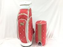 MARK&LONA ML-18W-ZC01 Quartz Quilt Golf Bag PINK マークアンドロナ キャディバッグ