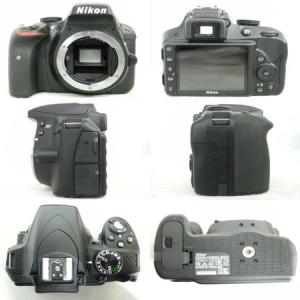 訳有 Nikon ニコン 一眼レフ D3300 ダブルズームキット ブラック デジタル カメラ D3300WZBK