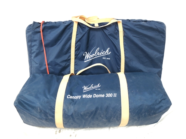 WOOLRICH 【鍛造ペグ、Colemanペグハンマー付き・送料込み！】Woolrich Canopy Wide Dome 300II