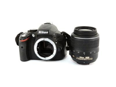 Nikon ニコン D5100 18-55VR レンズキット D5100LK18-55 カメラ デジタル一眼 ブラック