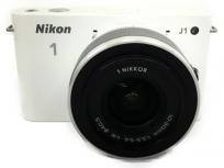 Nikon 1 J1 1 Nikkor VR 10-30mm f/3.5-5.6 White Lens Kit カメラ ミラーレス 一眼