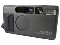 CONTAX T2 Carl Zaiss sonnar 2.8/38 T* コンパクト フィルム カメラ チタンブラック