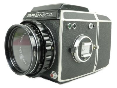 ZENZA BRONICA EC 6x6 NIKKOR-P f2.8 75mm レンズ セット