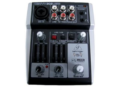 behringer ベリンガー XENYX 302USB アナログ ミキサー 音響機材