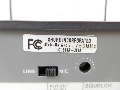 SHURE UT4A-RN/UT2-RN/SM58(マイク)の新品/中古販売 | 1456669 | ReRe