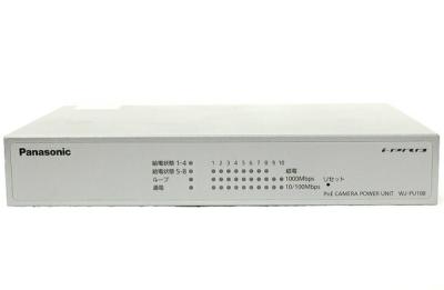 Panasonic WJ-PU108 PoEカメラ 電源ユニット セット ネットワークカメラ 防犯