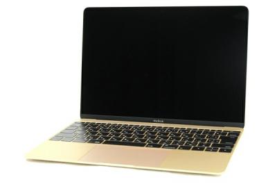 Apple アップル MacBook MK4M2J/A ノートPC 12型 CoreM/8GB/SSD:256GB ゴールド