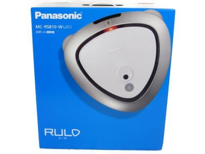 Panasonic ロボット掃除機 ルーロ MC-RS810-W クリアホワイト