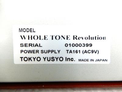 稀少品・極美品　WholeTone Revolution シンセサイザー