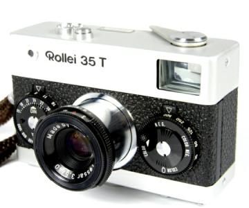 Rollei 35T コンパクト フィルム カメラ ブラック シンガポール