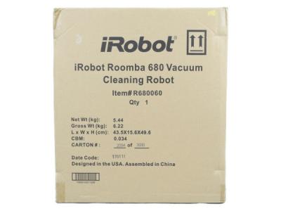 iRobot アイロボット Roomba ルンバ 680 ロボット掃除機